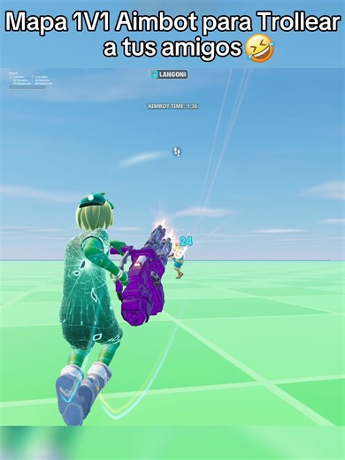 MAPA AIMBOT Para TROLEAR en Fortnite