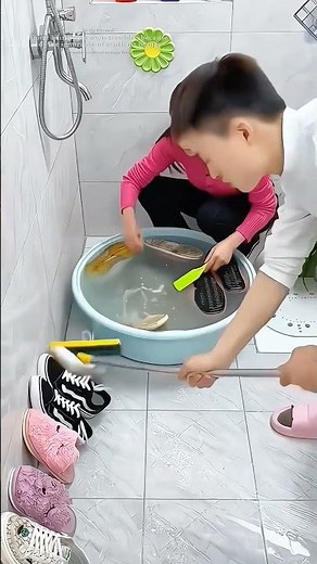 No More Dirty Shoes! Try This Automatic Shoe Washing Machine #washingmachine #cleaning