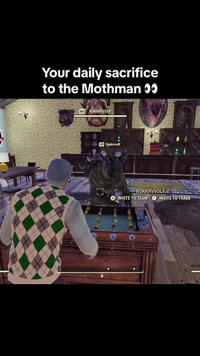 Heart of the Enemy: Sacrifice to the Mothman in Fallout 76