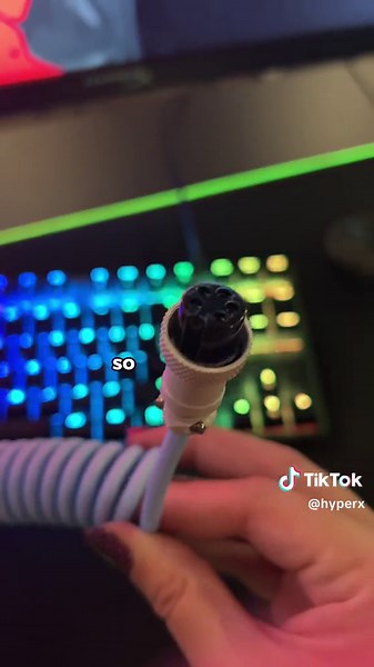 Colorful HyperX Coiled Cable for Your Perfect Gaming Setup