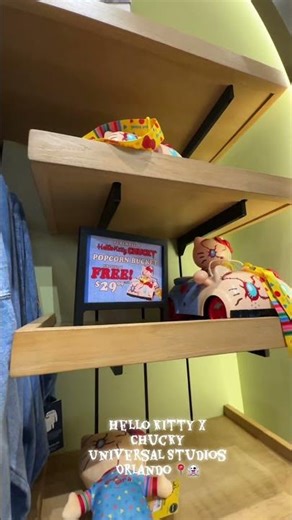 Hello Kitty x Chucky Merch at Universal Studios Orlando! | Halloween Horror Nights Exclusive