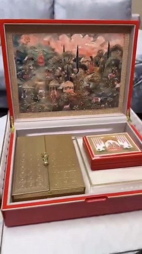 16K views · 293 reactions | Ambani Wedding Invitation Card . . Related Topics 1. Anant Ambani wedding invitation card video 2. Wedding invitation card 3. Ambani wedding invitation box 4. Anant Ambani wedding invitation 5. Anant Ambani inv | Devansh Sethi | Facebook