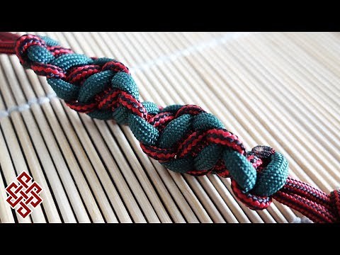 How to Make a Helix Knot Paracord Lanyard Tutorial