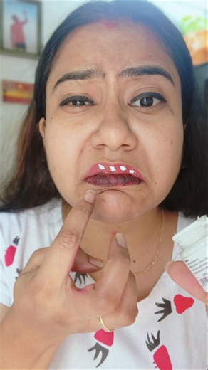 white and black colour lipstick mixing 😱#viral #trending #hack #short