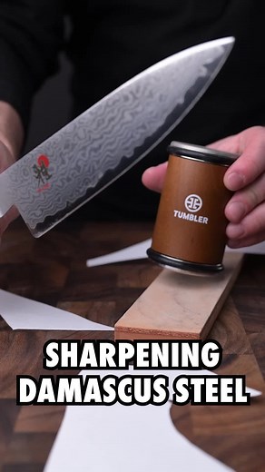Sharpening Damascus Steel: Tips for Japanese Knives