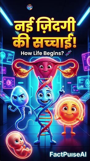 How Life Begins in 30 Seconds? 🧬 | Human Reproduction Explained