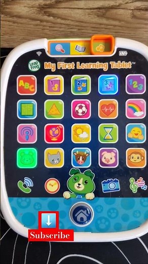 No screen Learning Tablet || Early learning Toy for kids #kidslearning