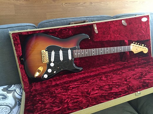 History of the SRV Signature Strat and the Number One