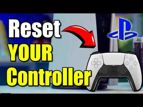How to RESET your PS5 Controller with Hole on Back (Best Method)