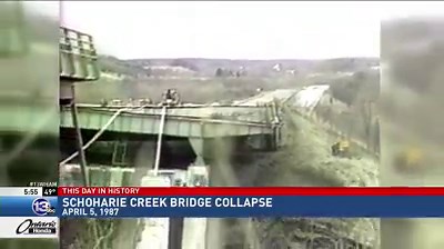 This day in history: 30 years ago, the Schoharie Creek bridge collapsed. | 13 WHAM ABC