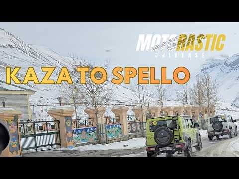 Leaving Spiti Valley Behind… ❄️ | Last Day in Kaza to Spello