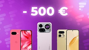 Quel smartphone acheter à 500 € maximum ?