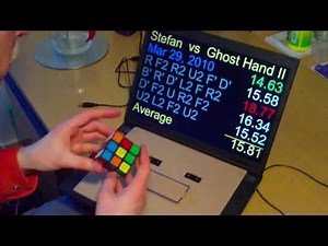 10.41 seconds Rubik's Cube solve