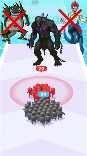 Alien VS Monster ⚔️#countmaster #gaming #gameplay #foryou #viralvideo #viralshorts#hulk#gamingvideos