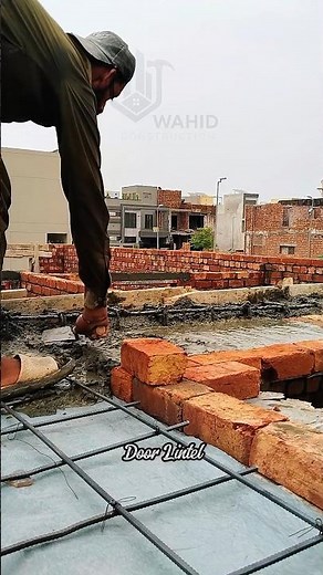 "Transform Your Space: Mastering Door Lintel Installation with Wahid Construction! 🔨✨"