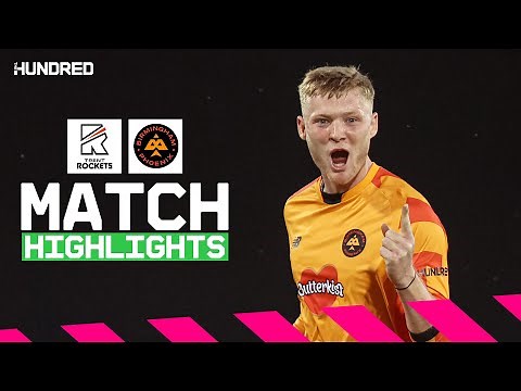 The Hundred’s GREATEST COMEBACK? 😲 MOUSLEY MAGIC | Trent Rockets v Birmingham Phoenix Highlights