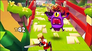 3.2K views · 103 reactions | Join the battle and slay hundreds of monsters in this endless runner mobile game called Blades of Brim, brought to you by SYBO. Unlock new heroes and collect different weapons. Upgrade your weapons and armors. Android - https://goo.gl/bzz8LD iOS - https://goo.gl/uNA0xf More videos - https://goo.gl/9E4Irv | Mobile Games Explorer | Facebook