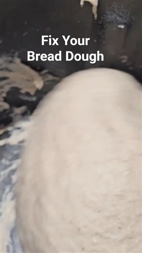 How to Fix Sticky Bread DOUGH Fast! #breadmachine