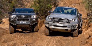 Toyota HiLux Rugged X vs Ford Ranger Raptor