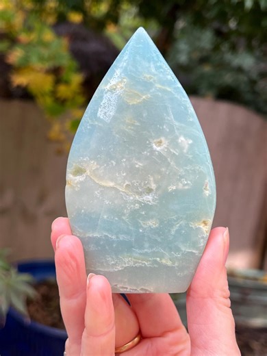 Trolleite Rare Large Crystal Teardrop Flame Freeform AAA  8 - Etsy UK