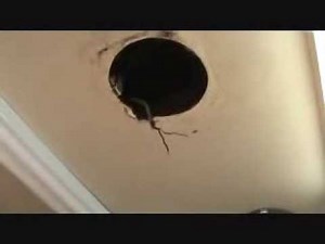 How to remove a kitchen exhaust fan...Part 3