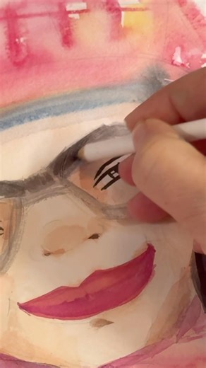 Cómo usar los lápices Acuarelables #watercolor #watercolorpainting #watercolortutorial #painting