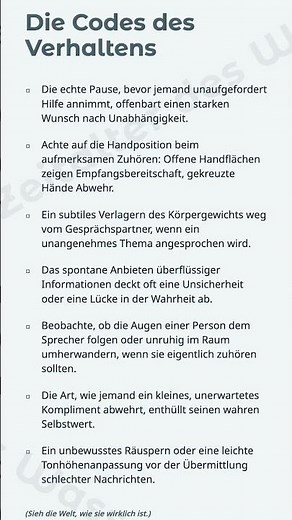 Die Codes des Verhaltens | Der Schatten-Entschlüsseler\n\nEntdecke, wie...