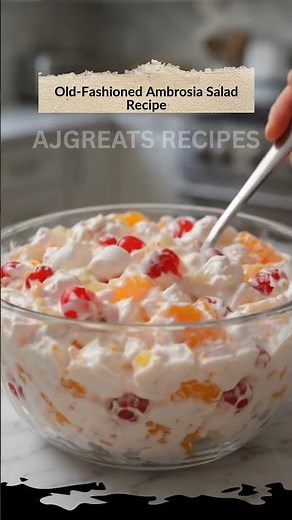 Old-Fashioned Ambrosia Salad
