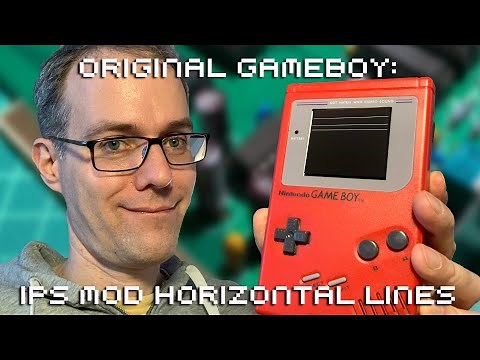 Original GameBoy: IPS Mod Horizontal Lines