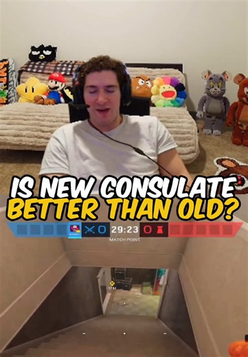 Ricci says Rainbow Six Siege R6 New Consulate Rework Is better than Old Consulate #ricci #r6 #viral #r6xclipen