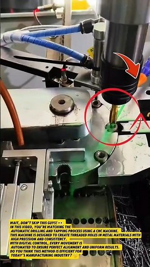 Automatic CNC Tapping Machine | Precision Technology in Modern Industry.