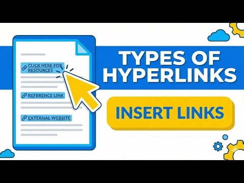 MS office series episode 32(How to Insert Hyperlinks in Documents | Internal,External & Email Links)
