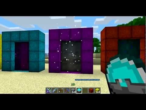 Minecraft Divine RPG Mod 1.4.7: How to Make Portals