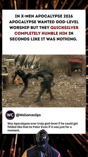 Quicksilver Humiliates Apocalypse in X-Men | Marvel Speed Scene