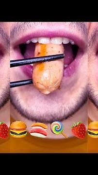 ASMR Emoji Eating Sounds | Soft & Crunchy Mukbang for Sleep