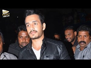 Akkineni Akhil Grand Entry At Akhil Audio Launch Pics || Akhil Akkineni || Sayesha Saigal