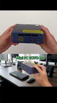 Mini PC SOYO M4, a small computer the size of a palm #minicomputer #miniPC #SoyoM4 #miniPC