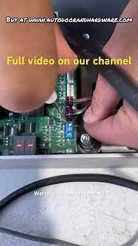 How To Install An Electric Strike Lock On Automatic Door Opener #shorts #doors #locksmith #diy