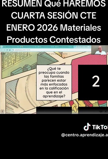 Resumen de la Cuarta Sesión CTE Enero 2026
