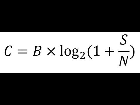 Channel Capacity Theorem | Infinite Bandwidth channel | Noiseless Channel