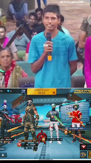 1.4K views · 37 reactions | #FreeFire #freefiremax #freefiremaxid #freefiregarena #freefirememe | Infinity Gamer | Facebook
