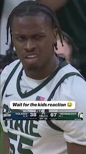Michigan State scores their 67th Point... 👀🤣 #basketball #Collegebasketball #cbb #hoops