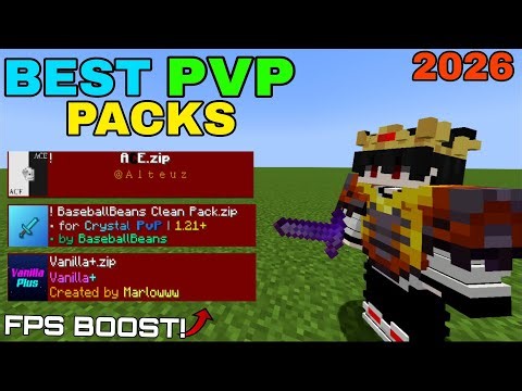 Top 3 Best Pvp Texture Packs For 1.21+ | Best Texture Packs for free! #minecraft