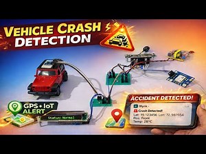 Vehicle Crash Detection | Accident Alert | IoT | ESP8266 | Accident | MPU6050 | GPS | NodeMCU