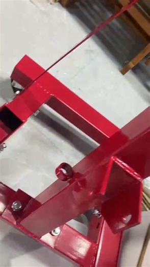 Watch 2 Ton Engine Hoist Foldable Cherry Picker, Red on Amazon Live