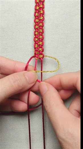 How to make simple shiny Bracelet pulsera #diy #crafts #handmade#tutorial#friendship #shortsvideo