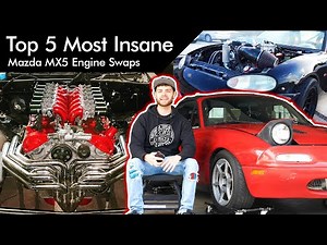 Top 5 CRAZY Engine Swaps for the Mazda MX-5 Miata