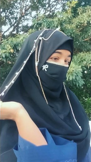 DIY Turkish viral jhumar Hijab making at home/Easy Hijab craft/ Ready to wear instant Hijab#shorts