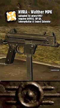 Walther MPL Submachine Gun Mod for #Fallout New Vegas