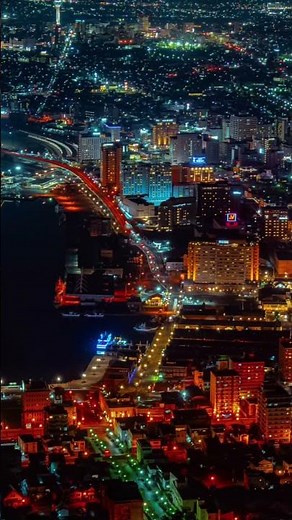 100万ドルの夜景、函館山。🌃✨